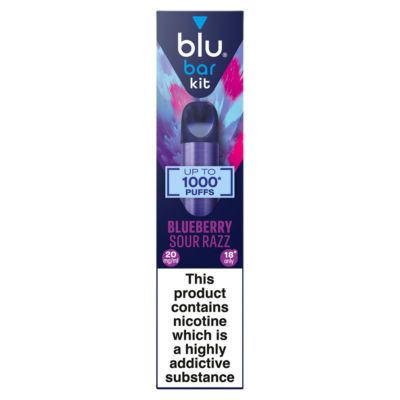 bar kit Blueberry Sour Razz Vape Device 20mg/ml thumbnail 2