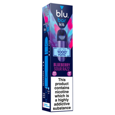 bar kit Blueberry Sour Razz Vape Device 20mg/ml thumbnail 3
