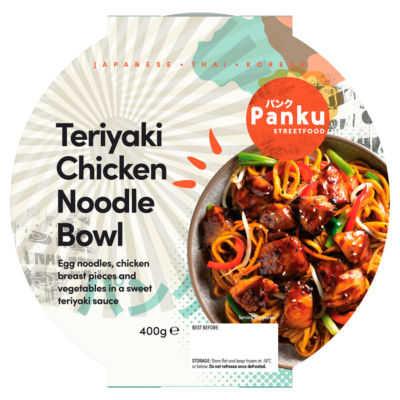 Streetfood Teriyaki Chicken Noodle Bowl 400g thumbnail 2