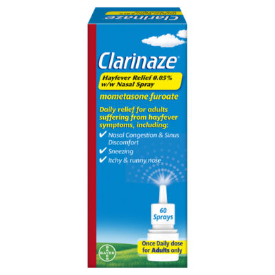 Hayfever Relief 0.05% w/w 60 Nasal Spray 10g thumbnail 2
