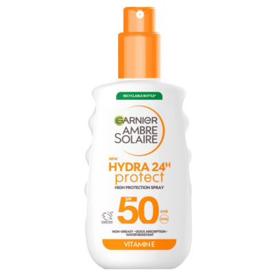 Ambre Solaire Hydra 24H Protect SPF50 Sun Cream Spray 150ml thumbnail 2