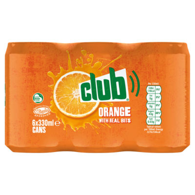 Orange Cans 6 x 330ml
