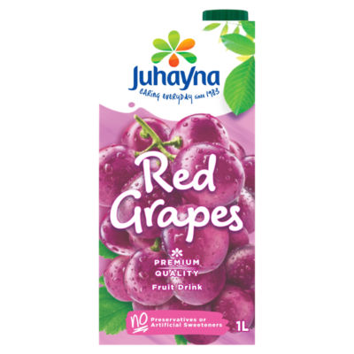Red Grapes Fruit Drink 1L thumbnail 2