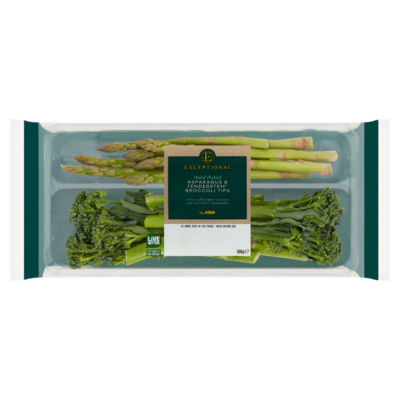 Hand Picked Asparagus & Tenderstem Broccoli Tips 180g thumbnail 2