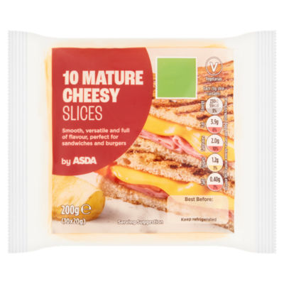 10 Mature Cheesy Slices 10x20g (200g) thumbnail 2