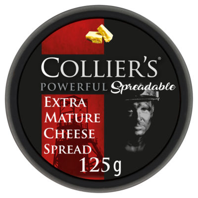Colliers Powerful Extra Mature Spreadable Cheese Spread
