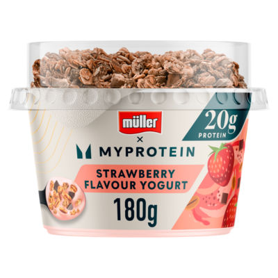 High Protein Strawberry Yogurt with Granola&nbsp;180g thumbnail 2