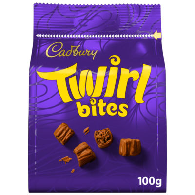 Twirl Bites Chocolate Bag 100g thumbnail 2