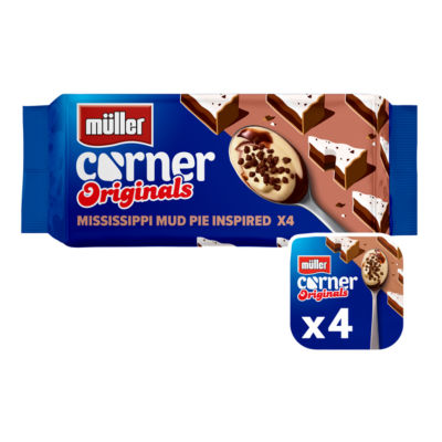 Originals Mississippi Mud Pie Yogurt 4 x 124g