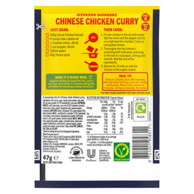 Weekend Wonders Meal Maker Chinese Chicken Curry 47 g thumbnail 3