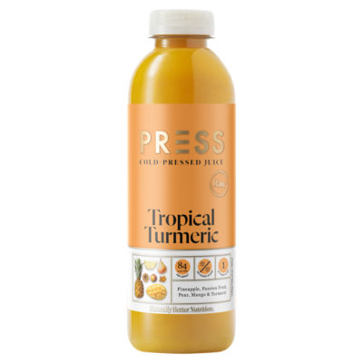 Tropical Turmeric Cold-Pressed Juice 750ml thumbnail 2