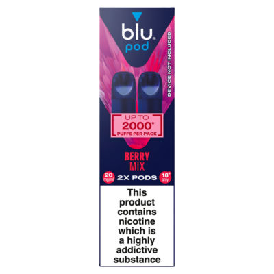 Blu pod Berry Mix 20mg/ml 2 x 2ml