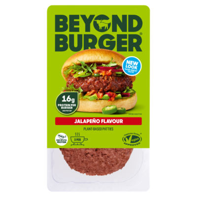 Beyond Meat Jalapeño Flavour Plant-Based Patties 2 x 100g (200g)
