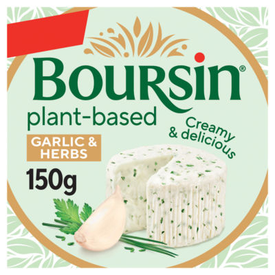 Garlic & Herbs Vegan Alternative to Cheese 150g thumbnail 2