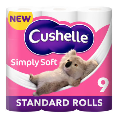 Simply Soft Toilet Roll 9 Standard Rolls thumbnail 2