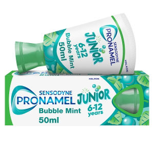 Junior 6-12 Years Toothpaste, Bubble Mint, 50 ml thumbnail 2