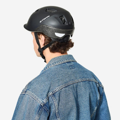 100 Adult Cycling Helmet - Black