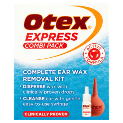 Express Combi Pack Complete Ear Wax Removal Kit 10ml thumbnail 2
