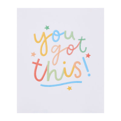 George Home Good Luck Card