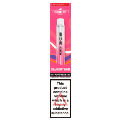600 Pro Strawberry Burst Prefilled Pod Kit 20mg/ml thumbnail 2