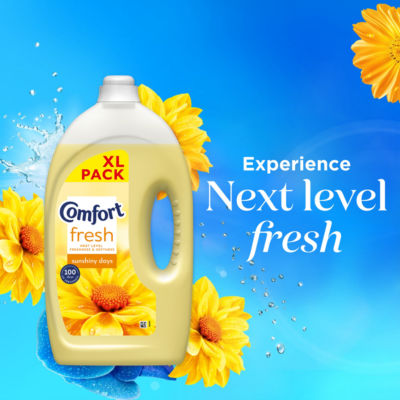 Fresh Fabric Conditioner Sunshiny Days 80 washes (2.4 L) thumbnail 4