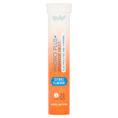 Active Hydro Plus+ Citrus Flavour 1 a Day 20 Effervescent Tablets thumbnail 2