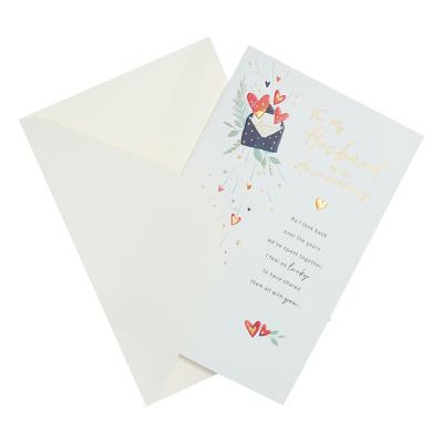 Husband Wedding Anniversary Card thumbnail 4