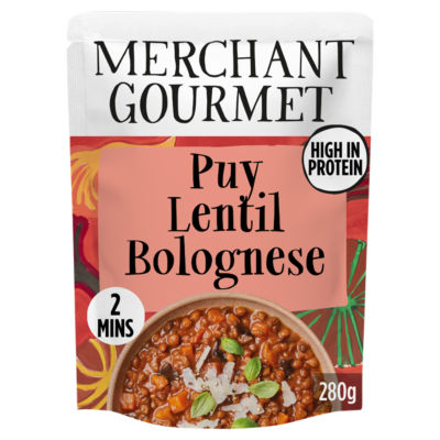 Merchant Gourmet Puy Lentil and Mixed Mushroom Bolognese
