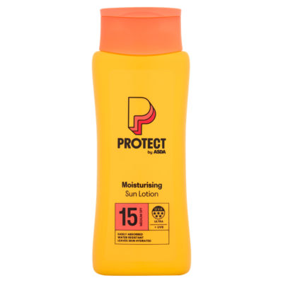 Protect by ASDA Moisturising Sun Lotion Medium SPF15 200ml thumbnail 2