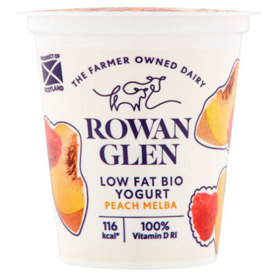 Low Fat Peach Yogurts