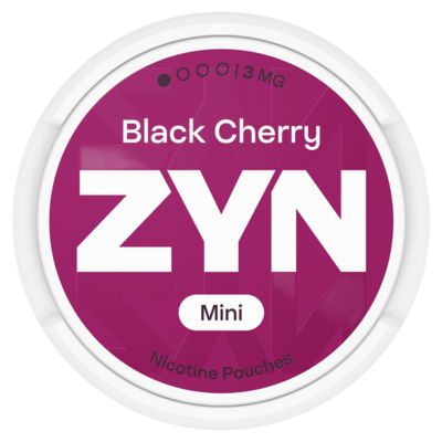 MINI Black Cherry Nicotine Pouches 3mg thumbnail 2