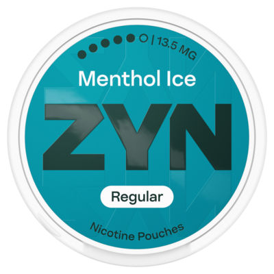 ZYN Regular Menthol Ice Nicotine Pouches 13.5mg thumbnail 2