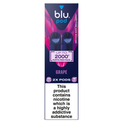 pod Grape Vape Pods 20mg/ml thumbnail 2
