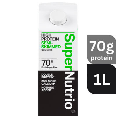 High Protein Semi-Skimmed Cow's Milk 1 Litre thumbnail 2