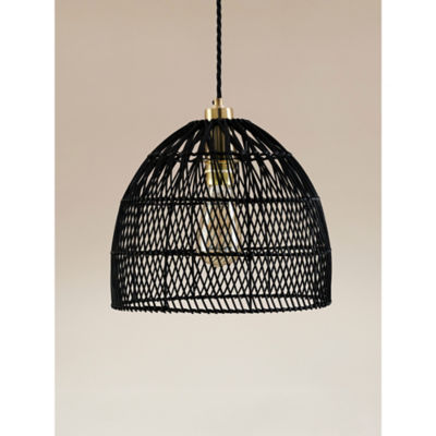 Black Rattan Easy Fit Shade