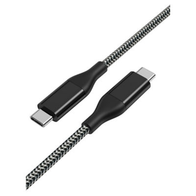 Asda Tech 60W Braided USB C to USB C Cable - 0.9M