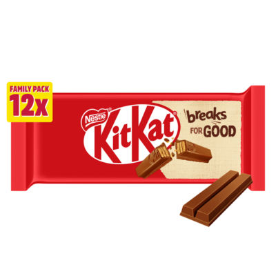 2 Finger Milk Chocolate Biscuit Bar 12 Pack Multipack 248.8g thumbnail 2