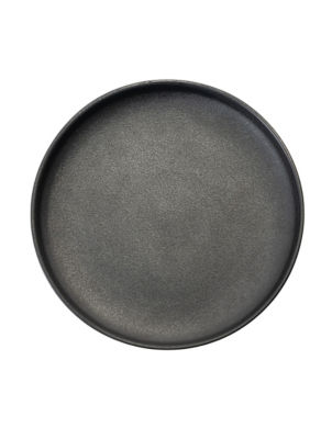 Black Textured Side Plate