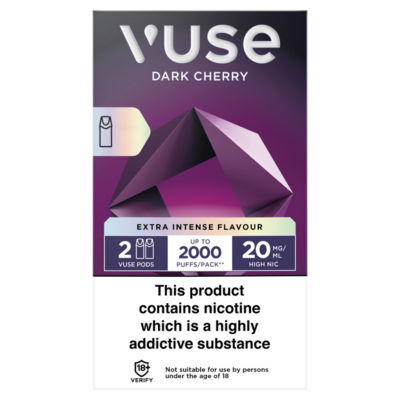 Extra Intense Flavour Pod- Dark Cherry 20mg thumbnail 2