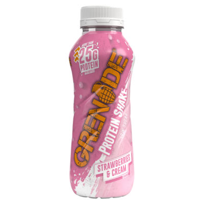 Strawberries & Cream Flavour Protein Shake 330ml thumbnail 2