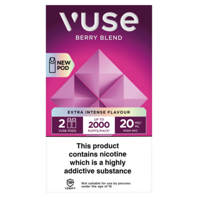 Extra Intense Flavour Pods- Berry Blend 20mg