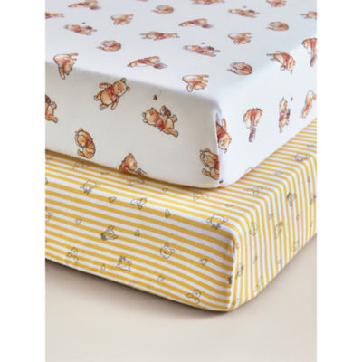 Winnie the Pooh Jersey Cotton Cot Bed Sheets - Set of 2 thumbnail 2