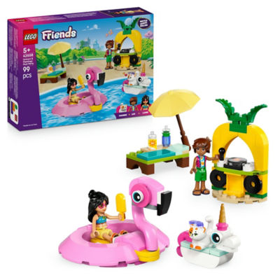 Friends Unicorn & Flamingo Pool Party Toy 42658 thumbnail 2