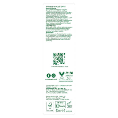 UVA/UVB high sun protection Invisible 40 ml thumbnail 4