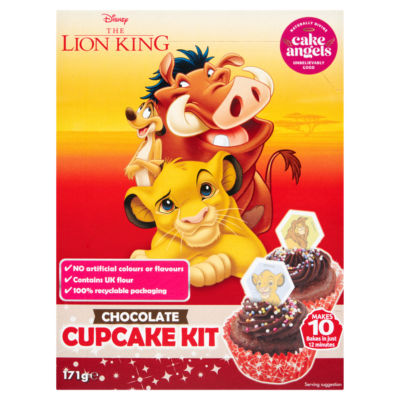 The Lion King Chocolate Cupcake Kit 171g