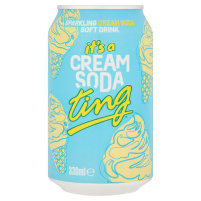 Sparkling Cream Soda Soft Drink 330ml thumbnail 2