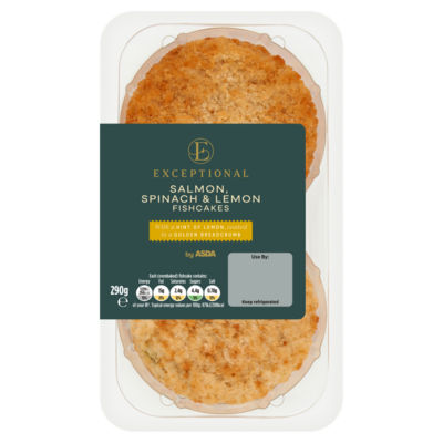 Salmon, Spinach & Lemon Fishcakes 290g thumbnail 2
