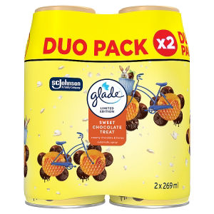 Glade Autospray Twin Refill Festive Honey and Chocolate Air Freshener 2x269ml