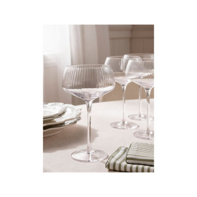 Stacey Solomon Ribbed Champagne Coupe Glass - Set of 2 thumbnail 2