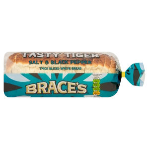Tasty Tiger Salt & Black Pepper Thick Sliced White Bread 800g thumbnail 2
